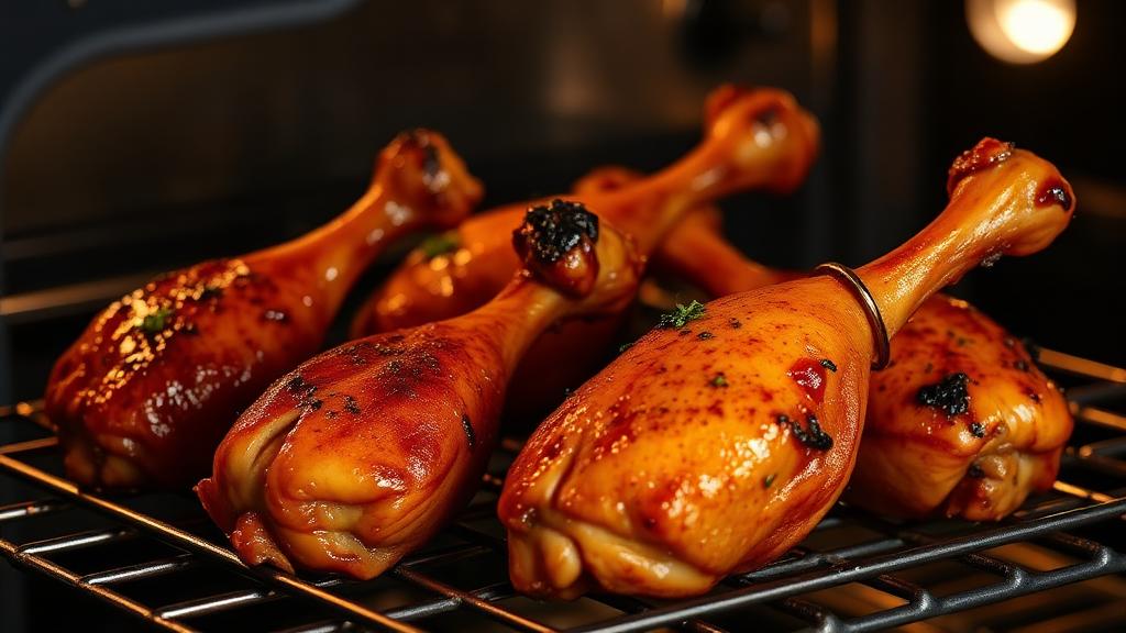 Oven-Baked Crispy Chicken Drumsticks